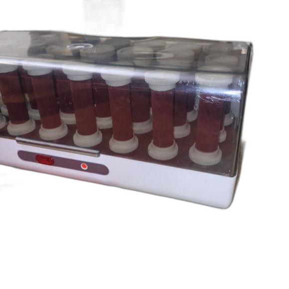 Windmere 20 Hot Rollers Velvet Flocked Curlers Pageant SS-203 Working Heats Up - Picture 3 of 10